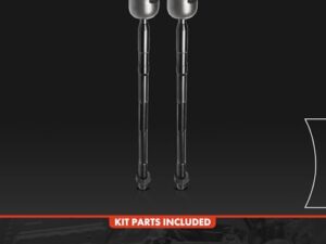 2 x Front Inner Tie Rod Ends, Compatible with Hyundai Genesis Coupe 2010-2016, Coupe, 2-Door