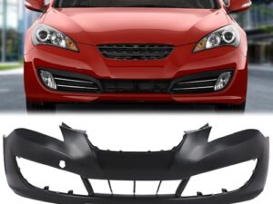 Front Bumper Cover Fascia Compatible with Hyundai Genesis Coupe 2010-2012 Primered HY1000180, 615343714813