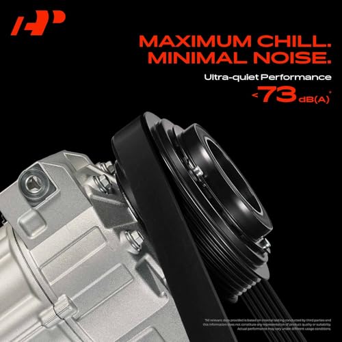 Air Conditioner AC Compressor with Clutch Compatible with Hyundai Genesis Coupe 2010 2011 2012 2.0L - Image 3