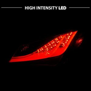 Alternative view of Smoke Lens LED Bar Replacement Taillights Set For Hyundai Genesis Coupe - Passenger and Driver Side
