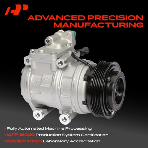 Air Conditioner AC Compressor with Clutch Compatible with Hyundai Genesis Coupe 2010 2011 2012 2.0L - Image 6