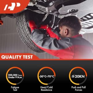 Alternative view of 2 x Front Inner Tie Rod Ends, Compatible with Hyundai Genesis Coupe 2010-2016, Coupe, 2-Door
