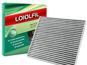 Cabin Air Filter Replacement for CF10709 FD709 CP709 Hyundai Kia Accent Genesis Coupe Tucson Veloste Forte Rio Sportage with Activated