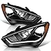 Black Projector Plank LED Style Headlights for 13-15 Hyundai Genesis HID Model Coupe - Passenger and Driver Side - Image 3