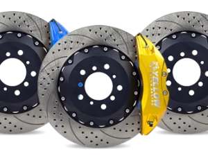 Yellow Speed Genesis Coupe Front 6 POT Big Brake Kit 2010 – 2016