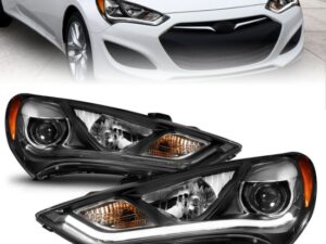 Anzo Genesis Coupe Plank Style HID Headlights 2013 – 2016