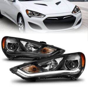 Anzo Genesis Coupe Plank Style HID Headlights 2013 – 2016