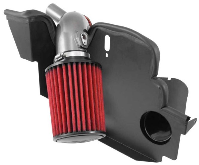 AEM Genesis Coupe 3.8 Gunmetal Gray Cold Air Intake Kit 2013 – 2016 - Image 4