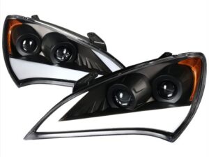 Spec-D Genesis Coupe Sequential LED Bar Projector Headlights 2010 – 2012
