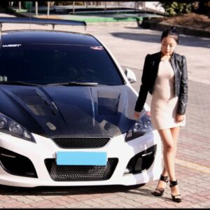 ABS Dynamics Genesis Coupe H2 Carbon Fiber Hood 2010 - 2012