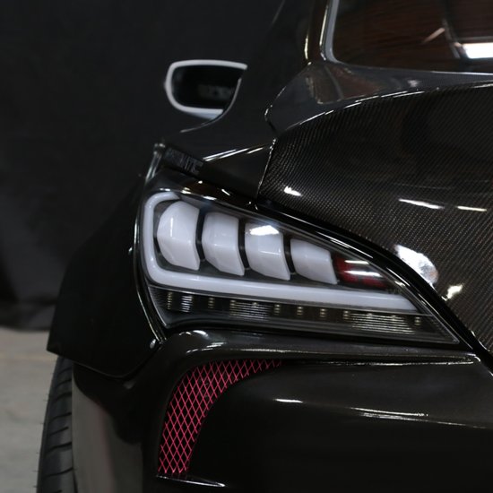 Spec-D Genesis Coupe Matte Black Housing White Lens Sequential LED Tail Lights 2010 – 2016 - Image 6