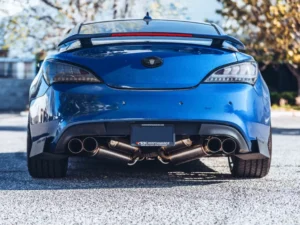 Alternative view of Ark Performance Genesis Coupe 2.0T Grip Polished Tip Cat Back Exhaust System 2010 - 2014